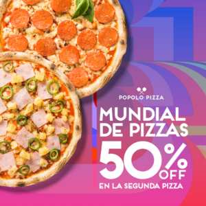 Promo 50% OFF Segunda Pizza
